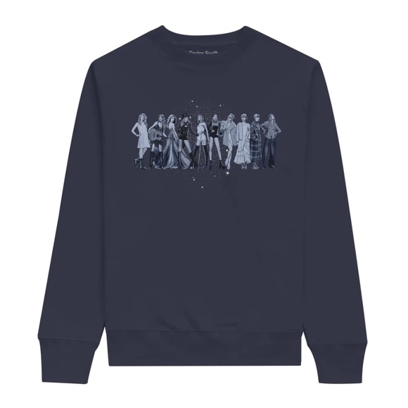Taylor Swift Eras Navy Crewneck - Picture 3 of 7